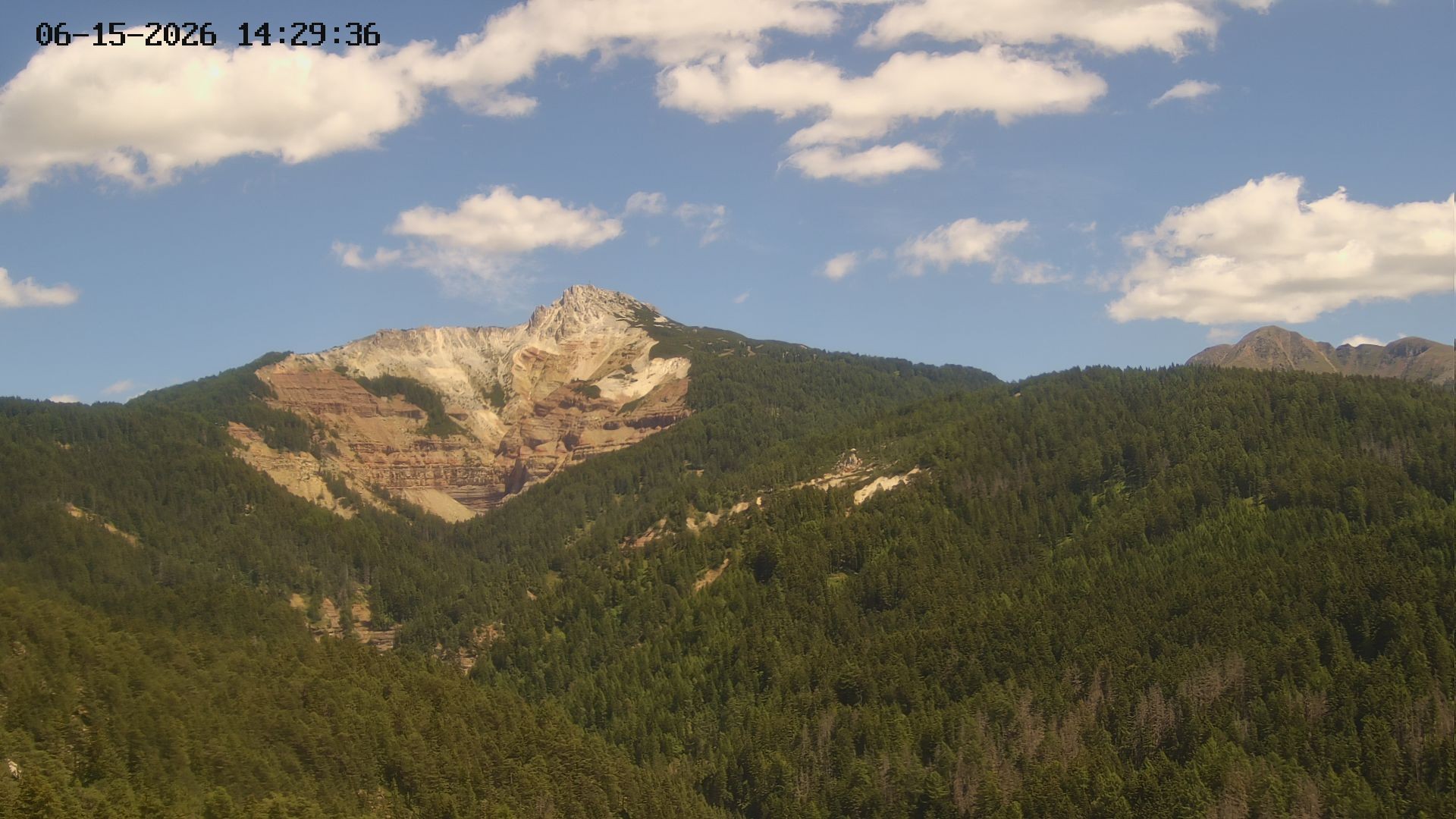 Archiv Foto Webcam Blick auf Bletterbachschlucht (Eggental, Südtirol)