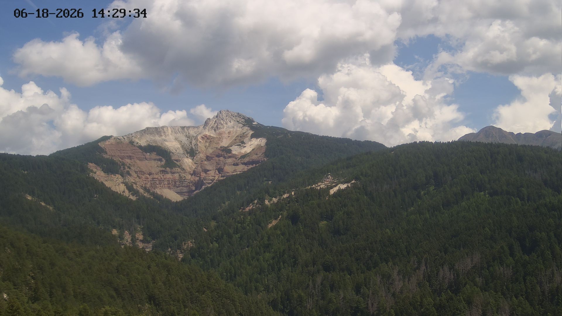 Archiv Foto Webcam Blick auf Bletterbachschlucht (Eggental, Südtirol)