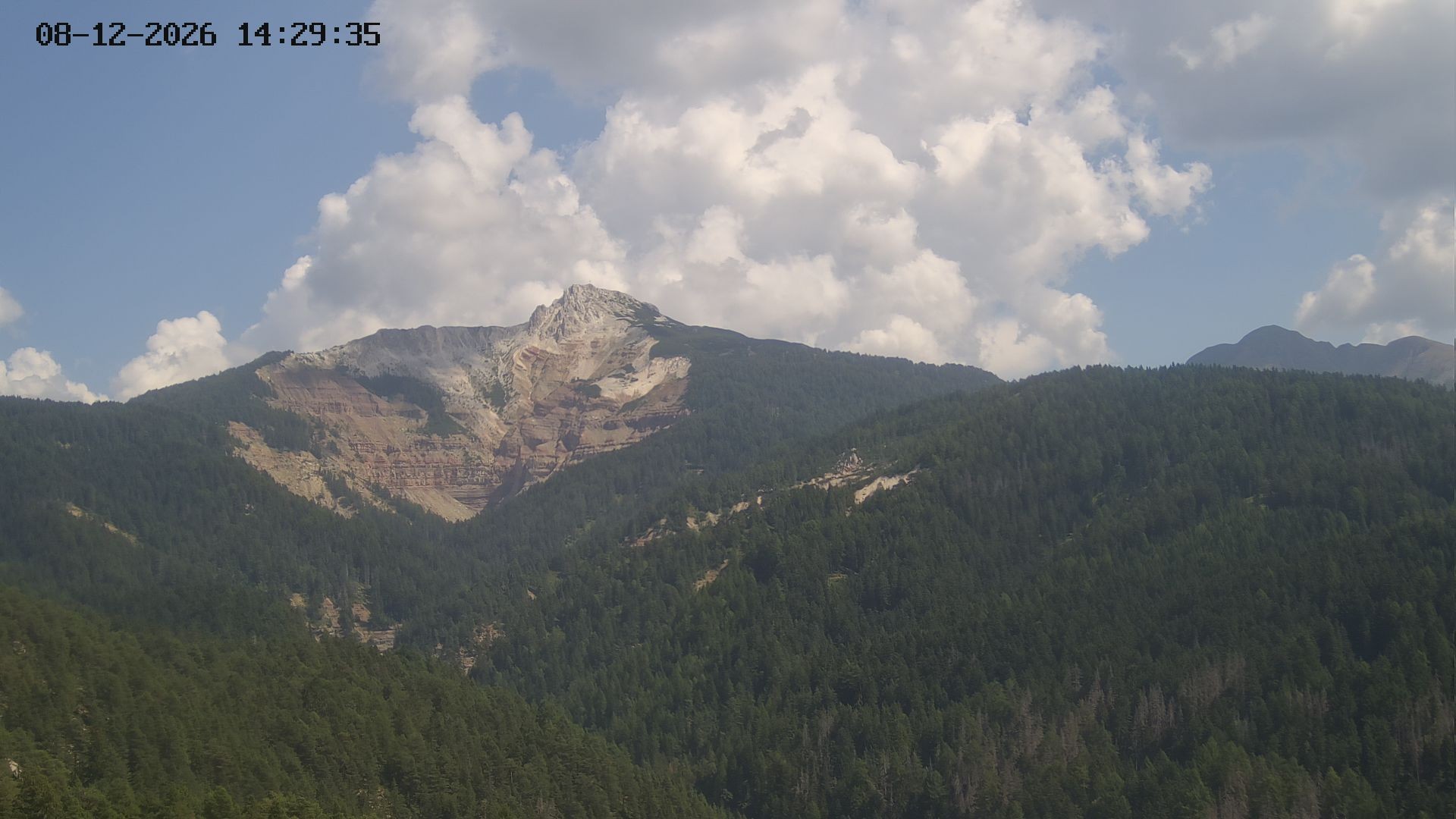Archiv Foto Webcam Blick auf Bletterbachschlucht (Eggental, Südtirol)