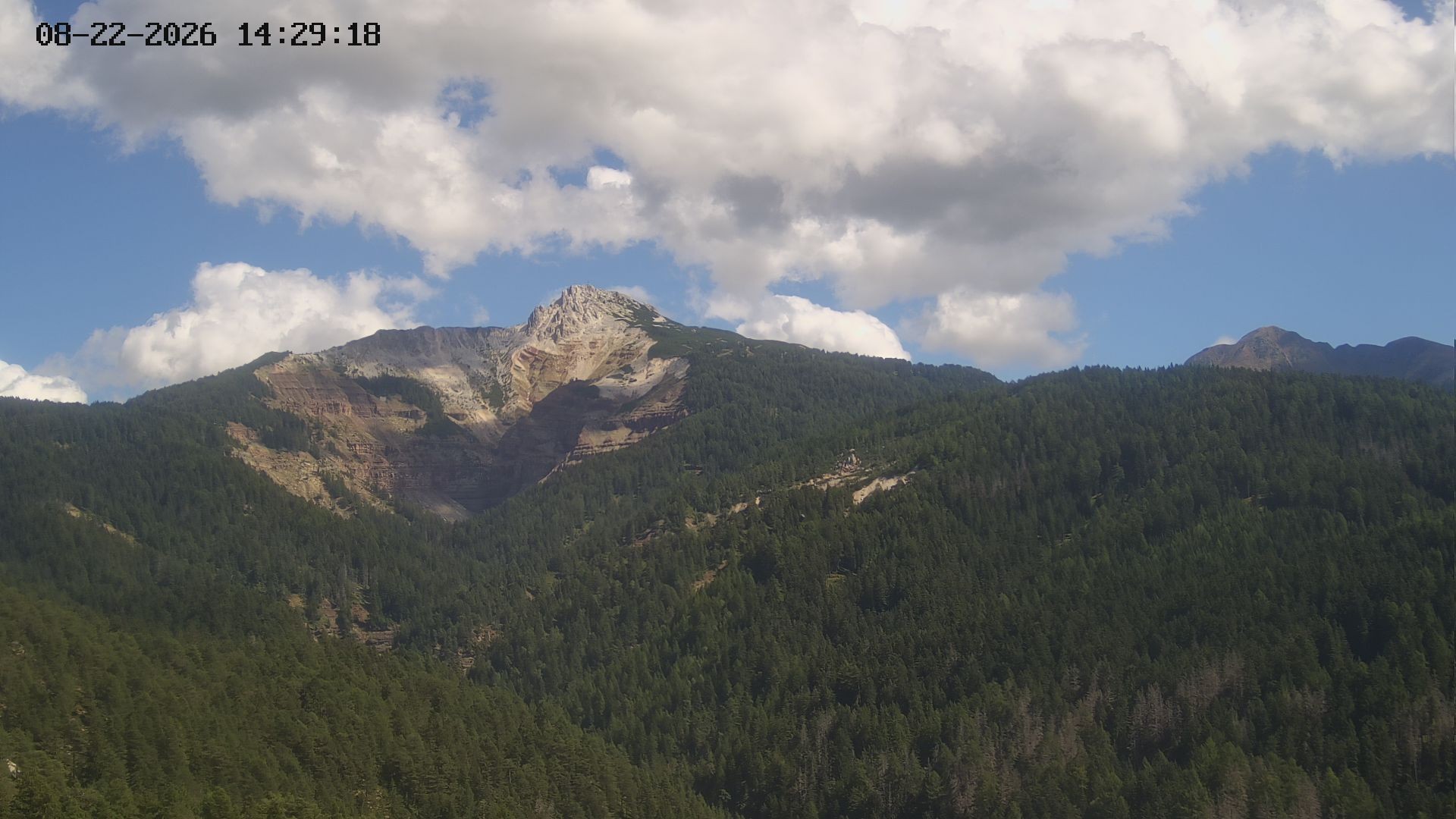 Archiv Foto Webcam Blick auf Bletterbachschlucht (Eggental, Südtirol)