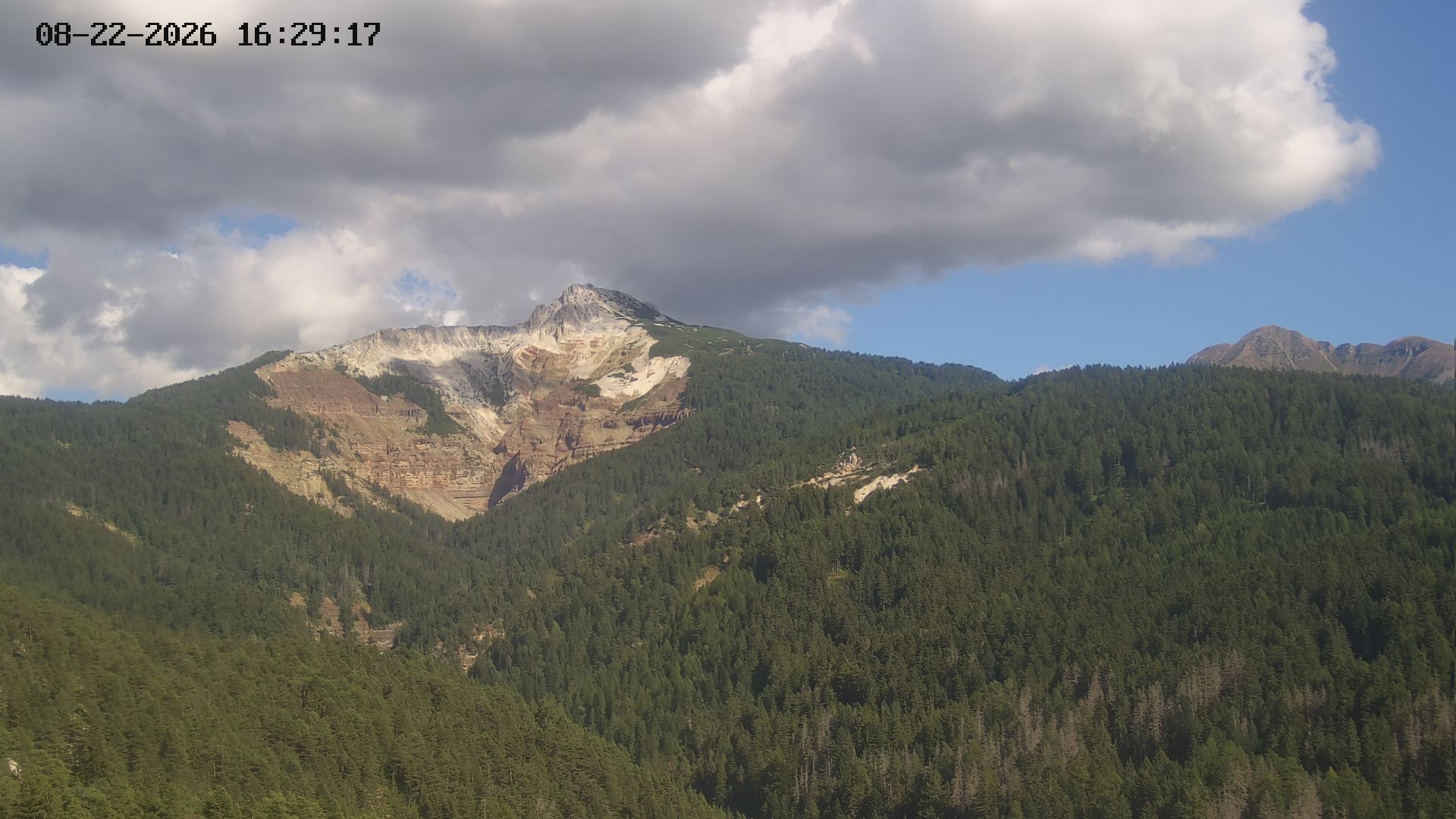 Archiv Foto Webcam Blick auf Bletterbachschlucht (Eggental, Südtirol)