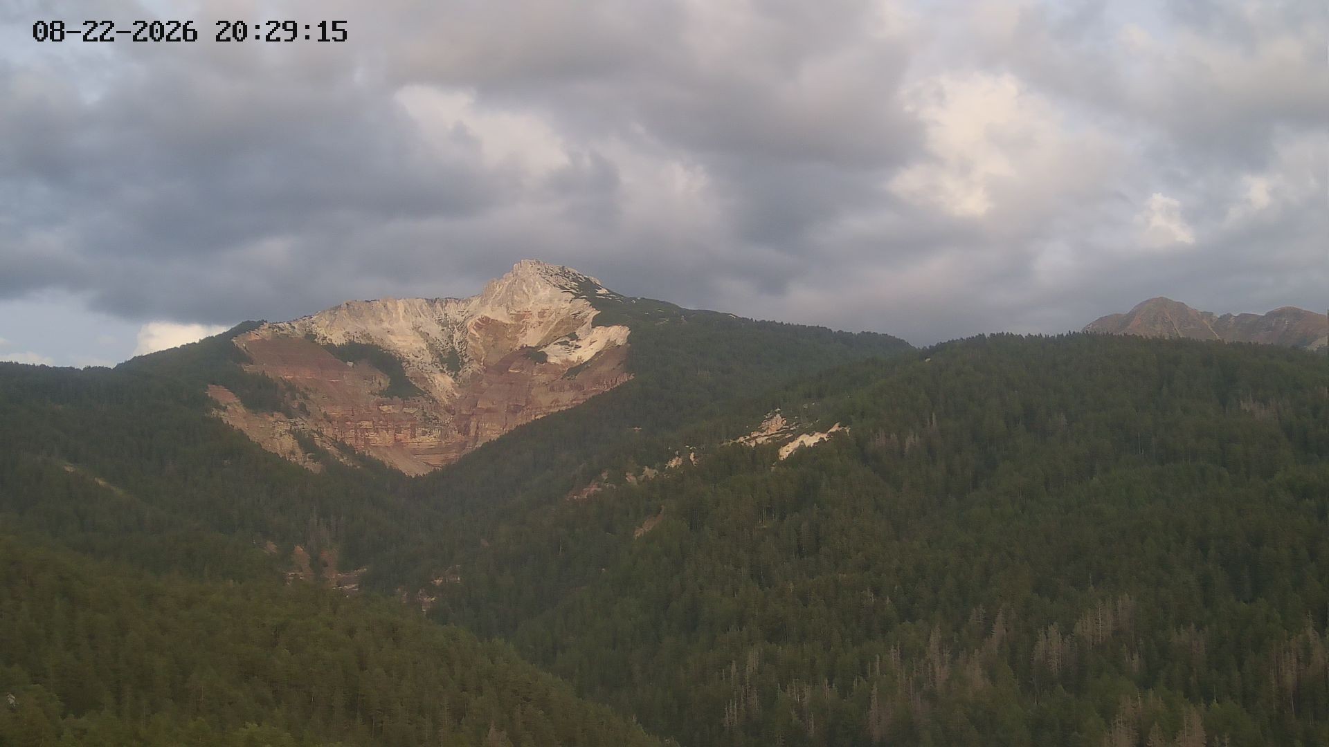 Archived image Webcam View of Canyon Bletterbach in South Tyrol