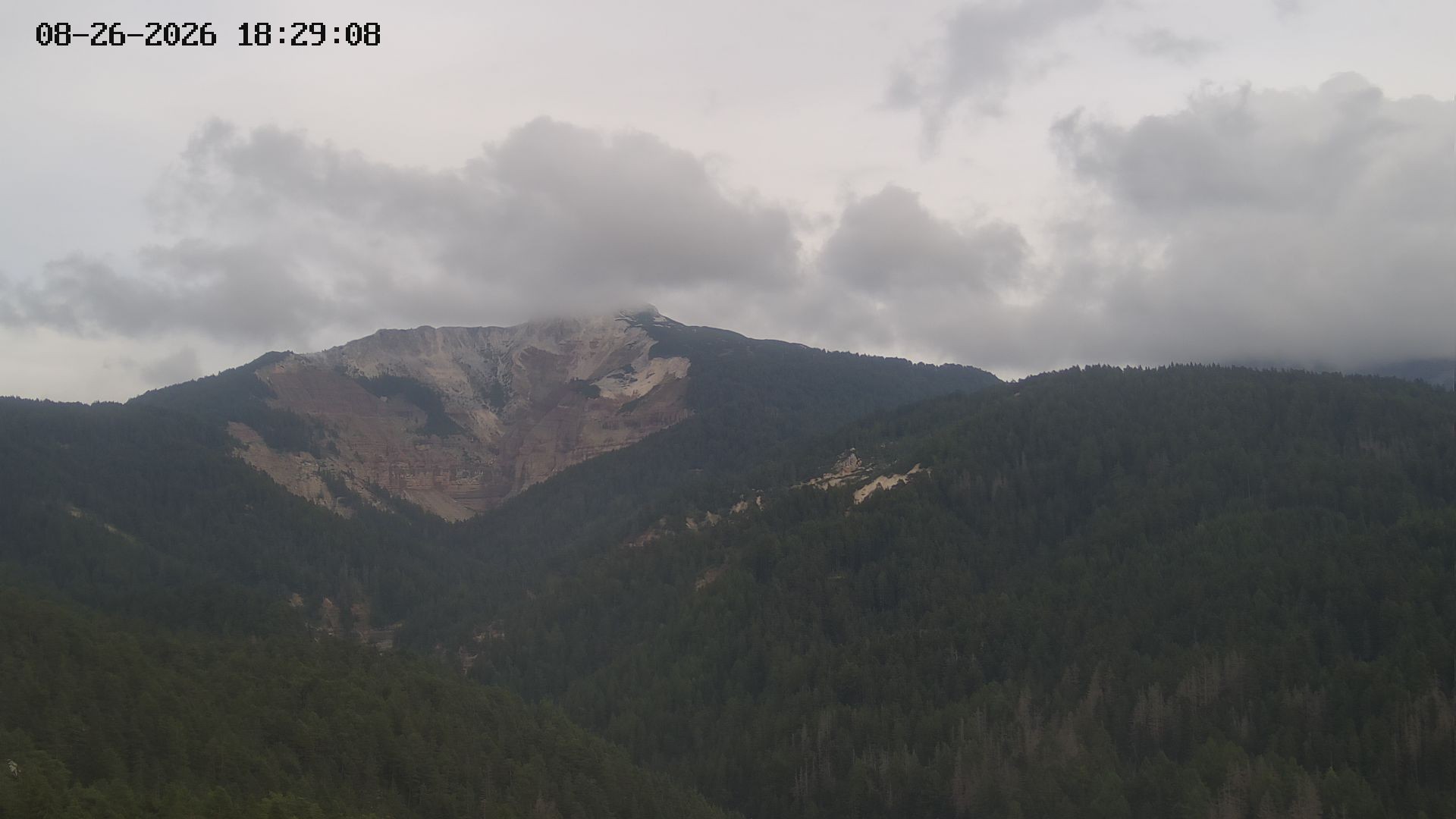 Archived image Webcam View of Canyon Bletterbach in South Tyrol
