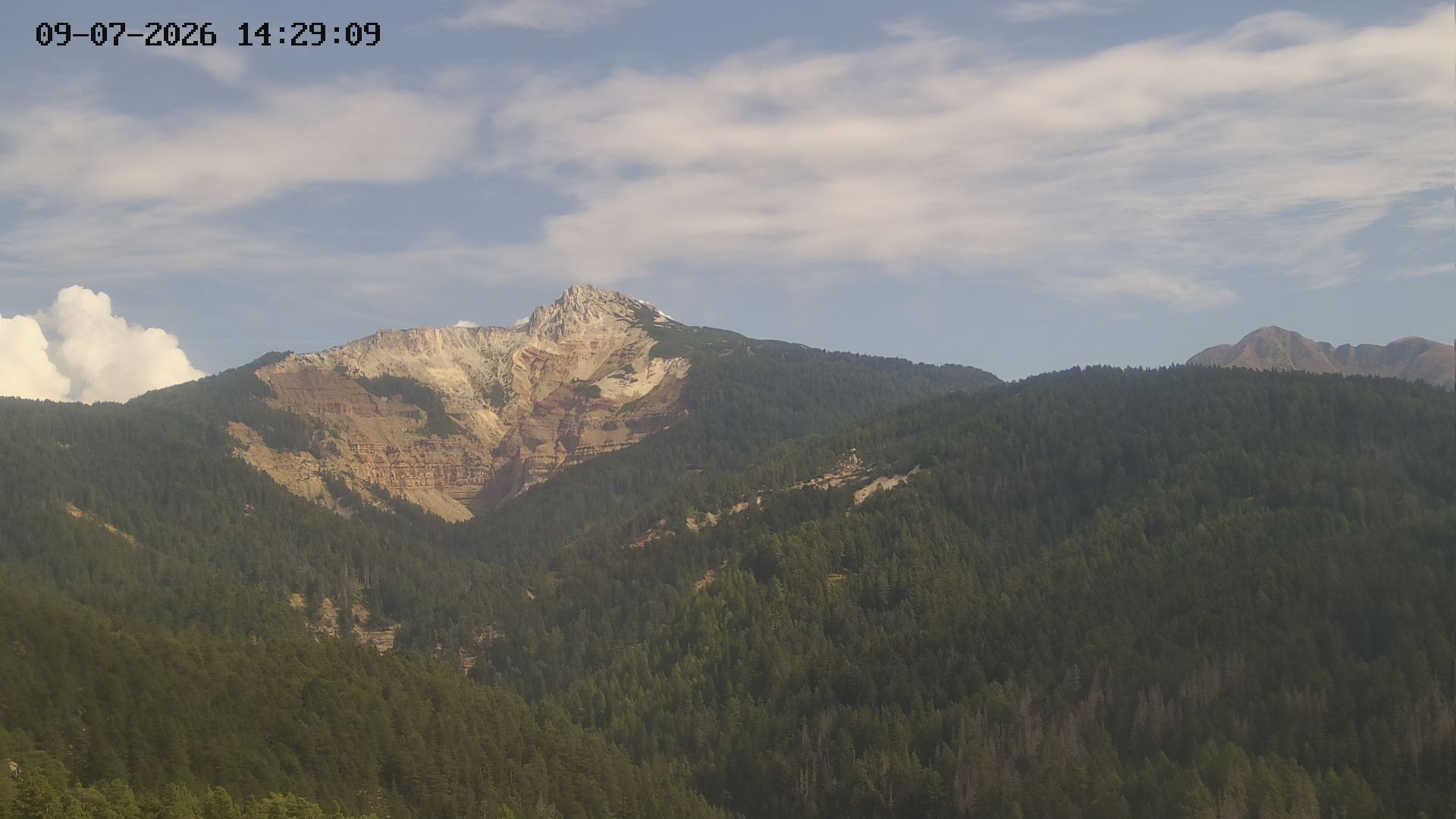 Archiv Foto Webcam Blick auf Bletterbachschlucht (Eggental, Südtirol)