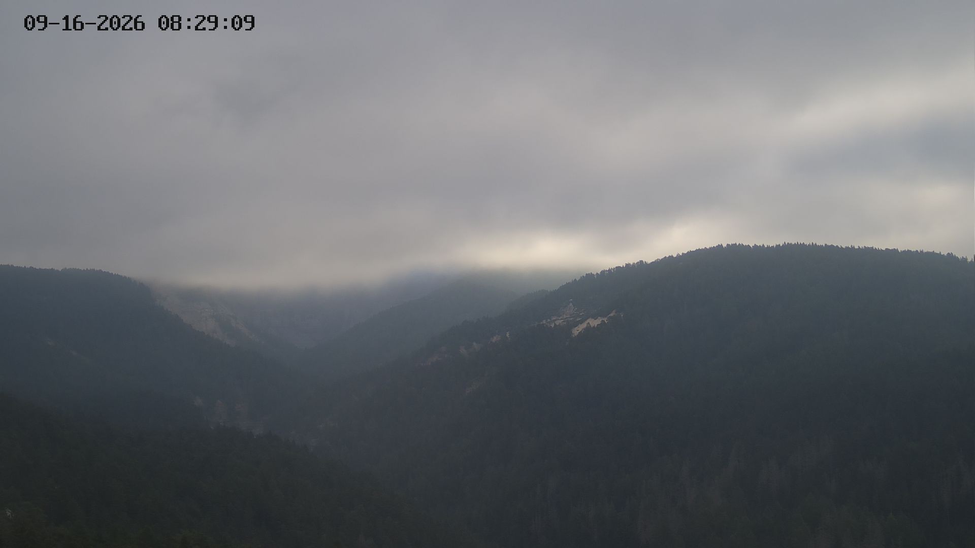 Archived image Webcam View of Canyon Bletterbach in South Tyrol