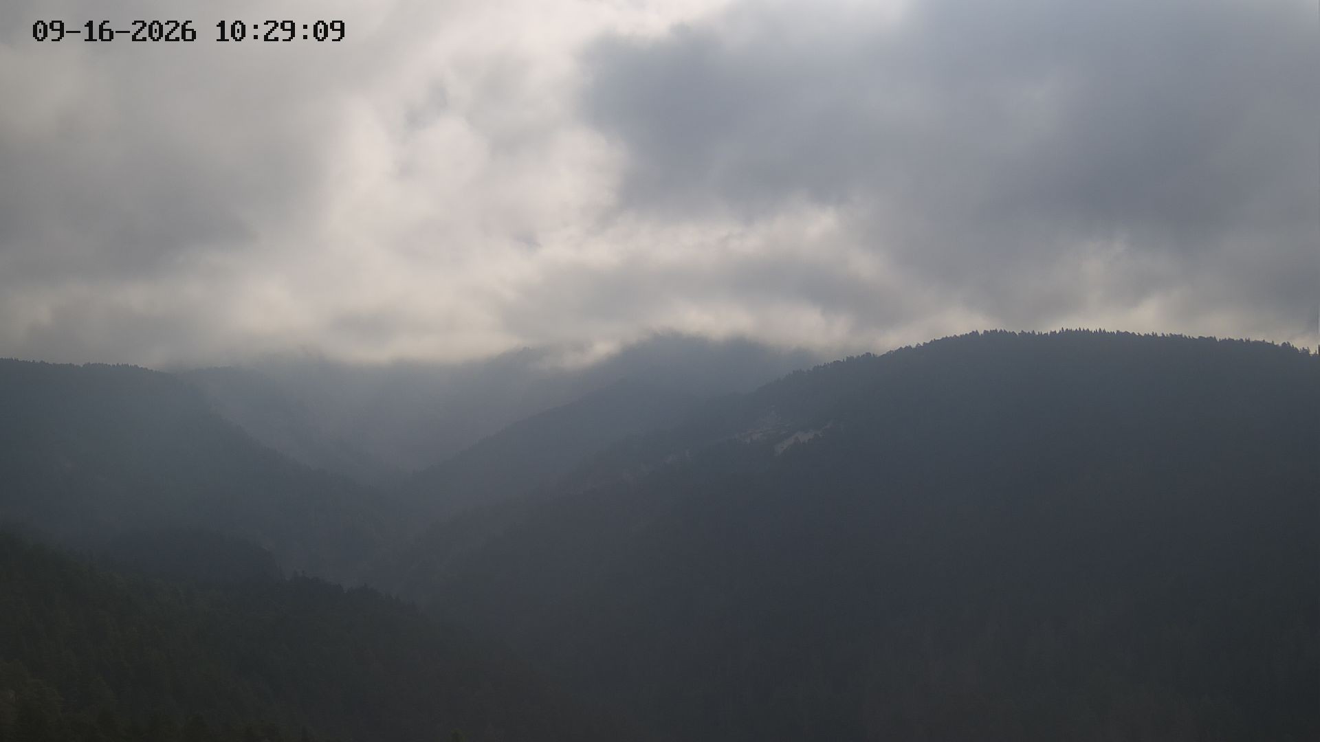 Archived image Webcam View of Canyon Bletterbach in South Tyrol