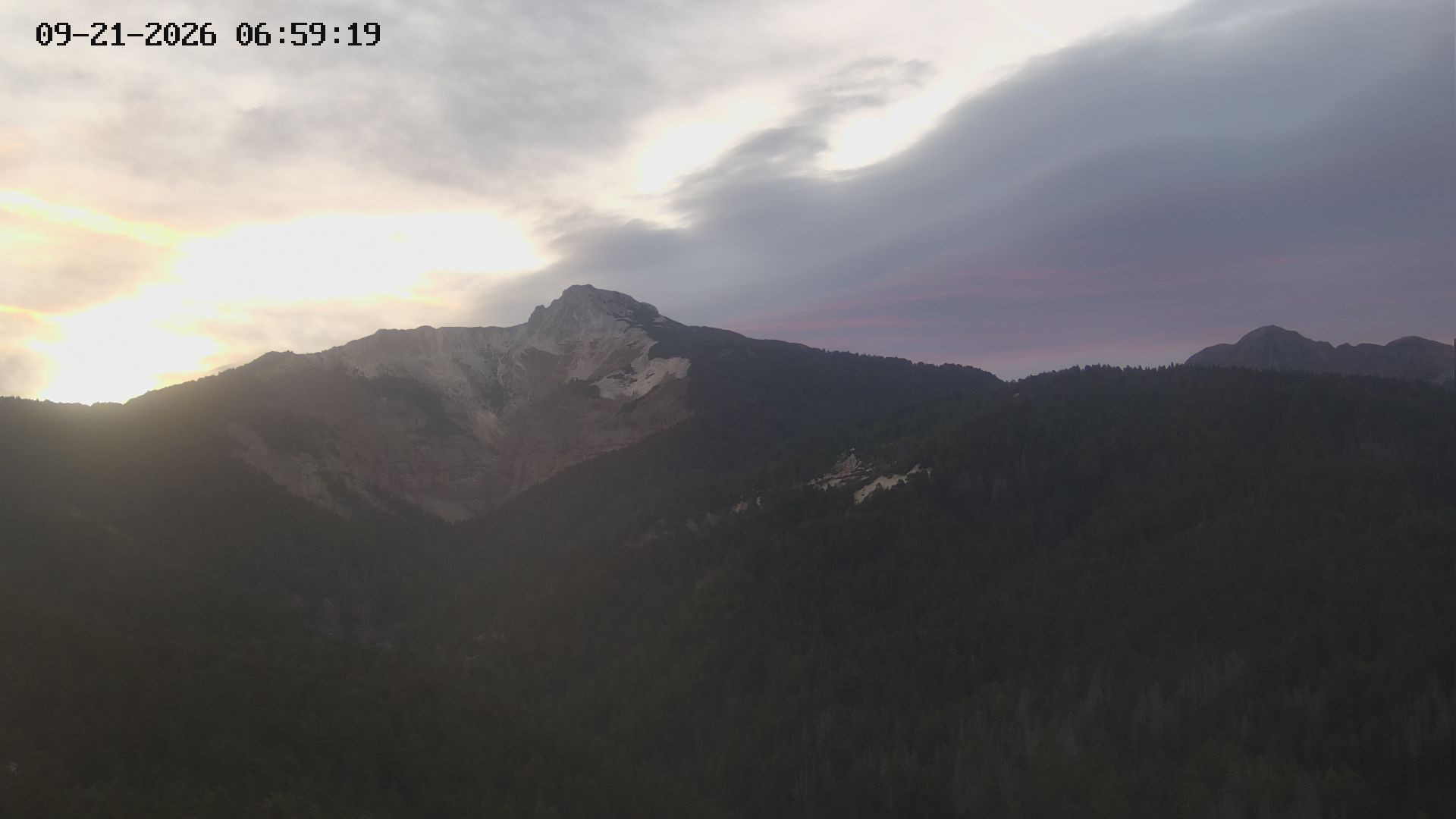 Archived image Webcam View of Canyon Bletterbach in South Tyrol