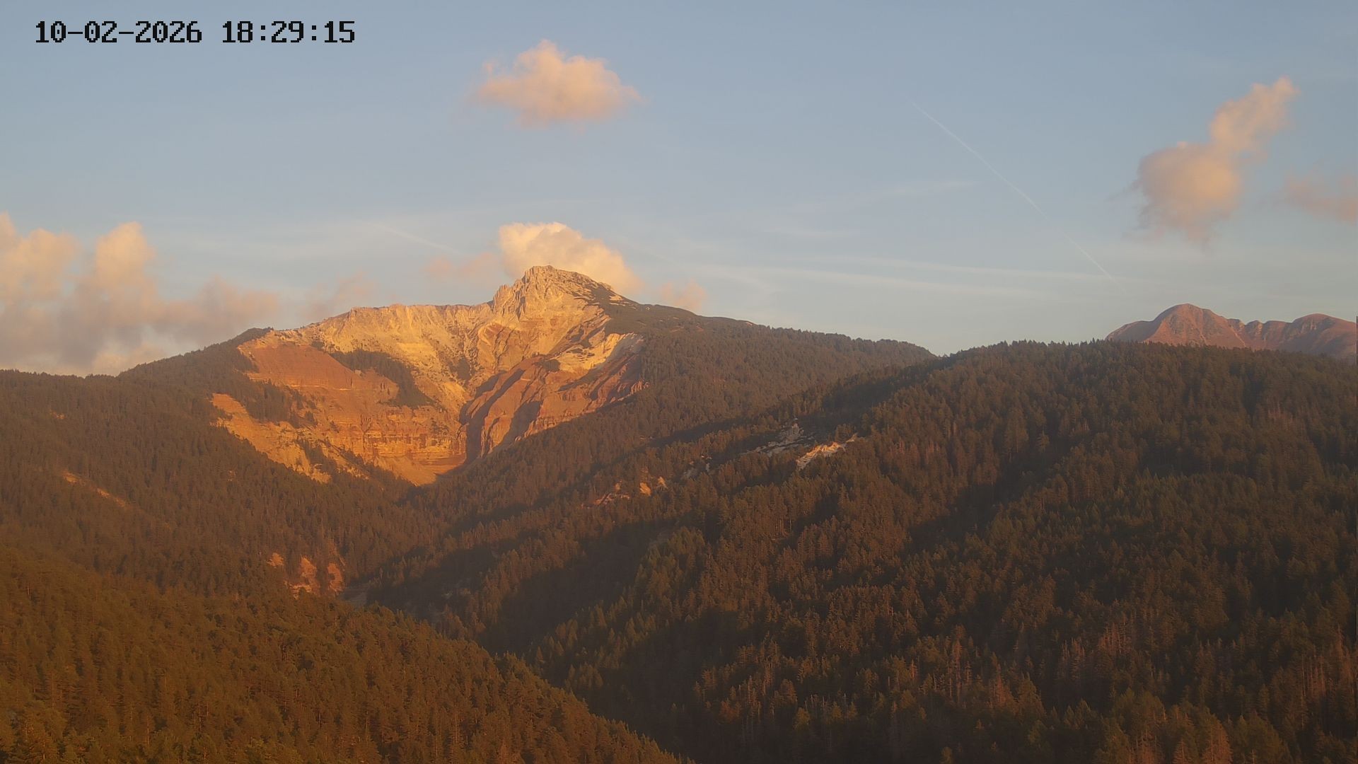 Archiv Foto Webcam Blick auf Bletterbachschlucht (Eggental, Südtirol)