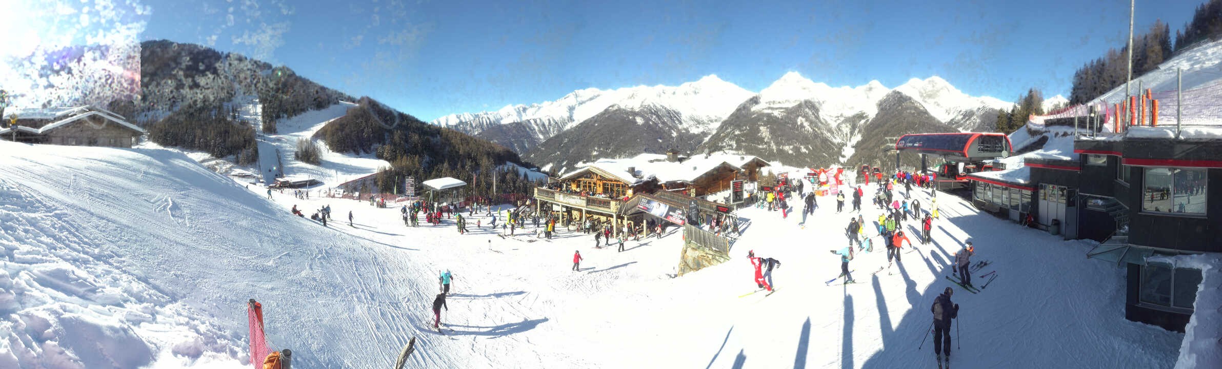 Archiv Foto Webcam Klausberg - Blick auf Kristallalm im Ahrntal (Südtirol)