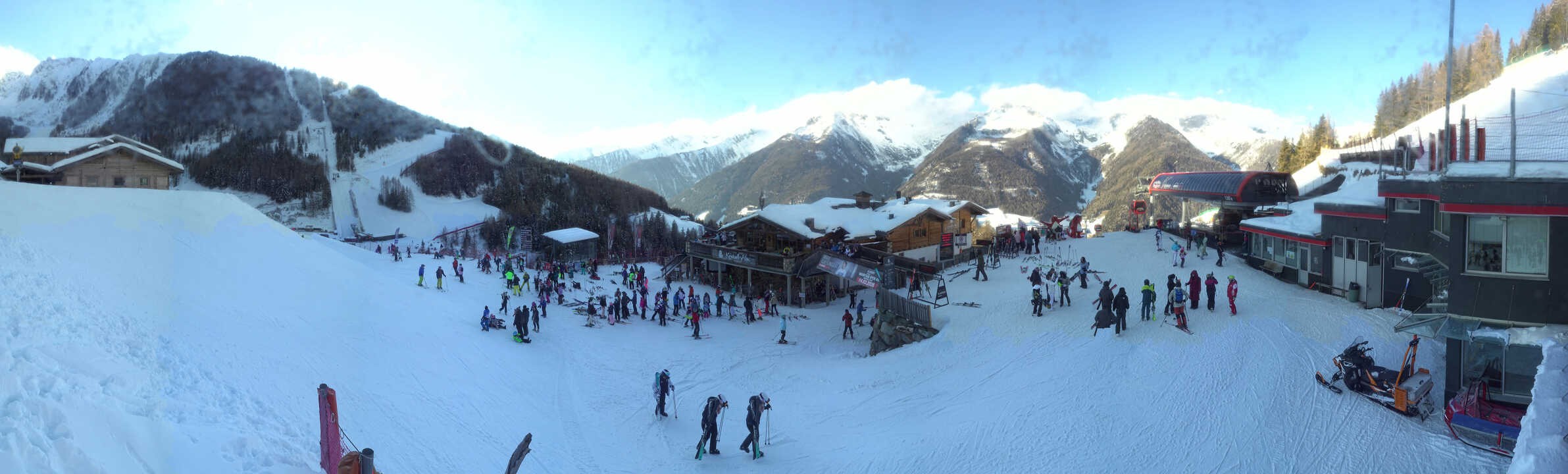 Archiv Foto Webcam Klausberg - Blick auf Kristallalm im Ahrntal (Südtirol)