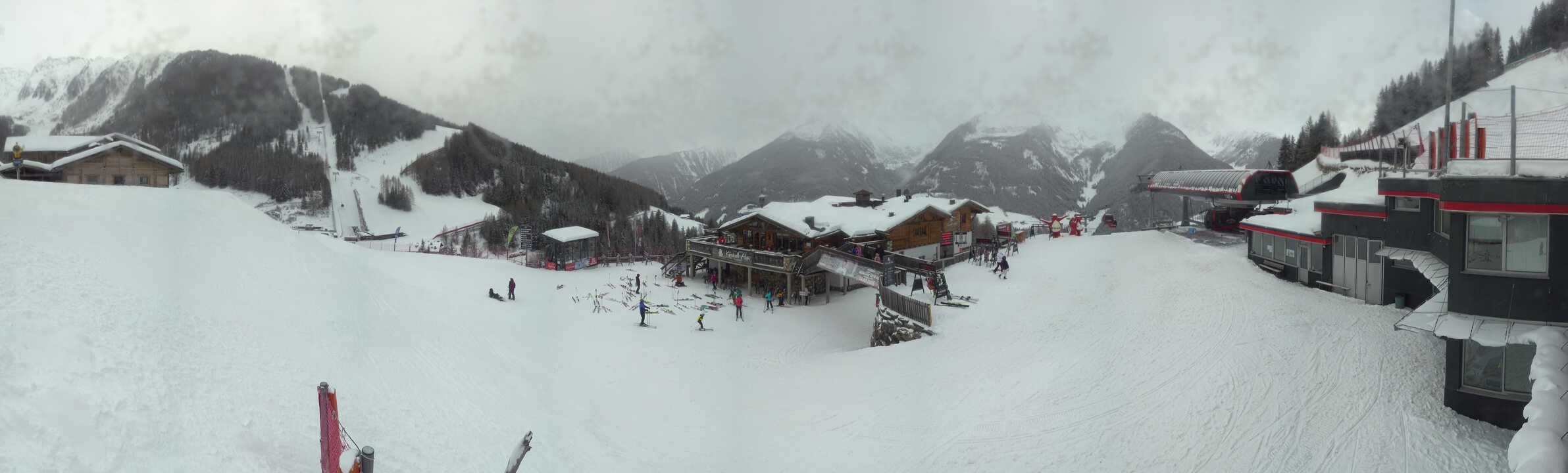 Archiv Foto Webcam Klausberg - Blick auf Kristallalm im Ahrntal (Südtirol)