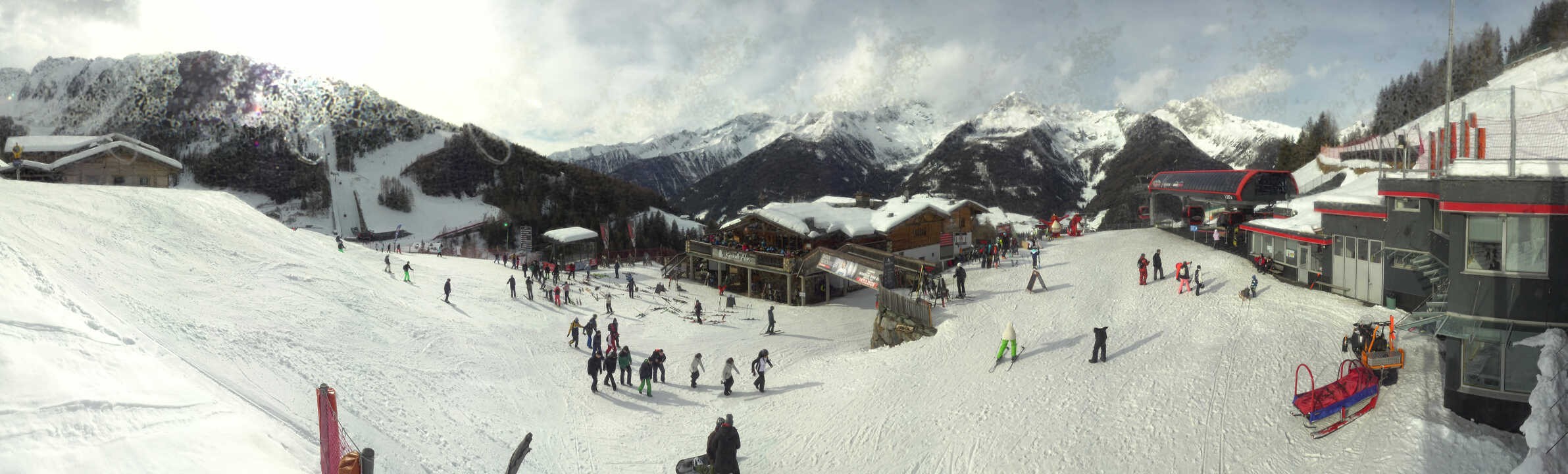 Archiv Foto Webcam Klausberg - Blick auf Kristallalm im Ahrntal (Südtirol)