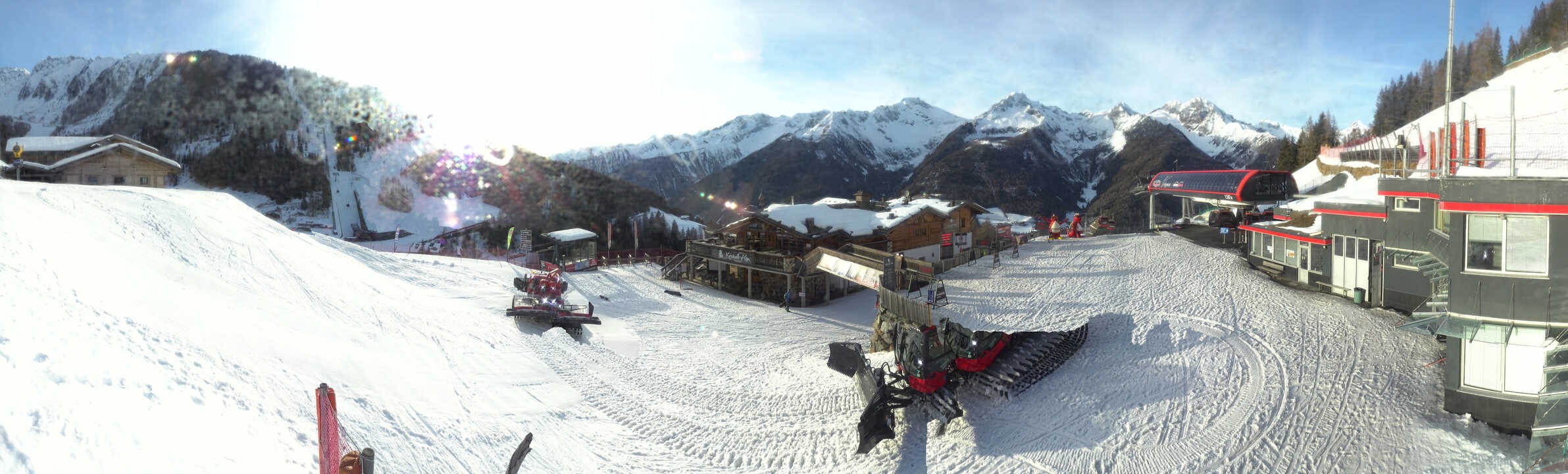Archived image Webcam Klausberg - mountain restaurant Kristallalm in Ahrn Valley (South Tyrol)