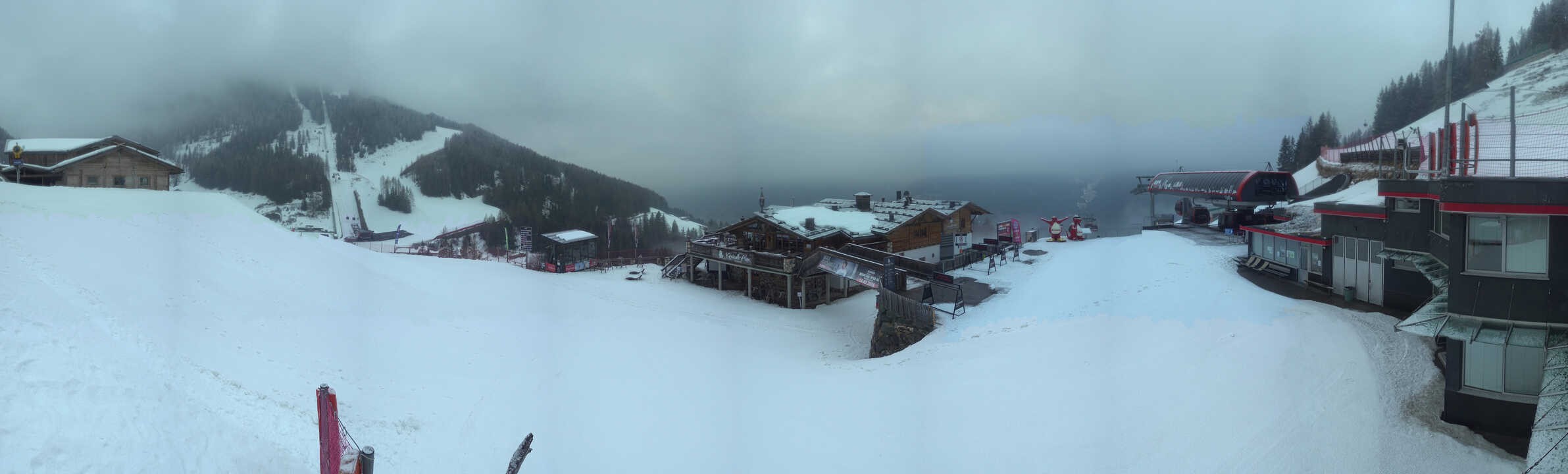 Archiv Foto Webcam Klausberg - Blick auf Kristallalm im Ahrntal (Südtirol)