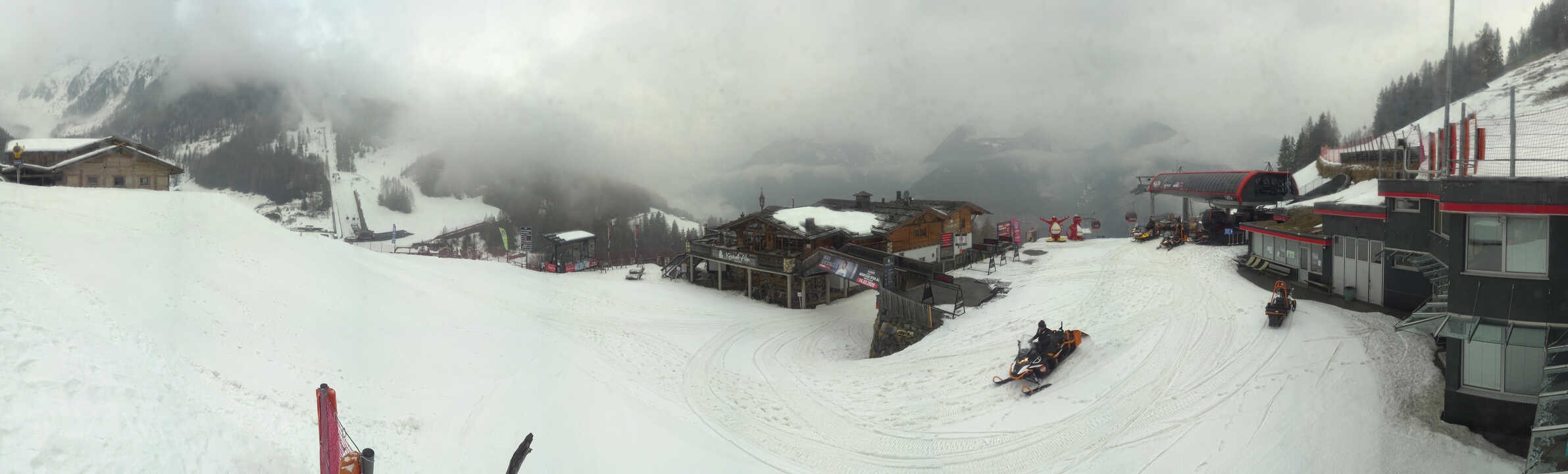 Archiv Foto Webcam Klausberg - Blick auf Kristallalm im Ahrntal (Südtirol)