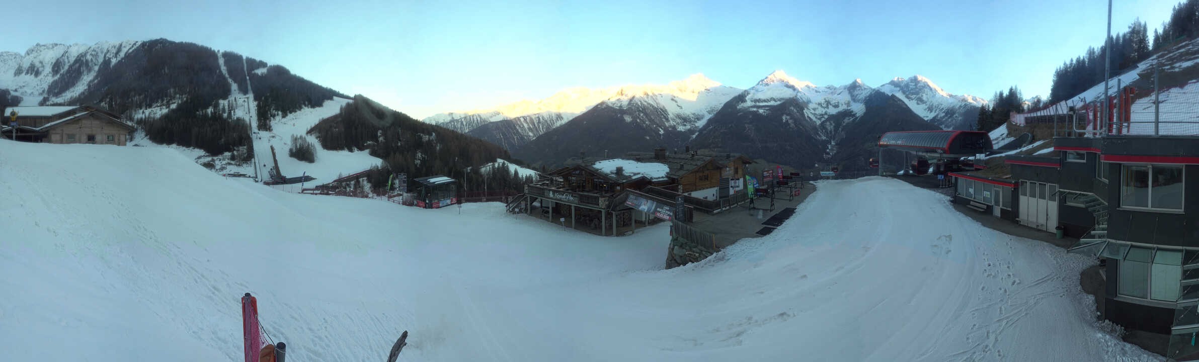 Archiv Foto Webcam Klausberg - Blick auf Kristallalm im Ahrntal (Südtirol)