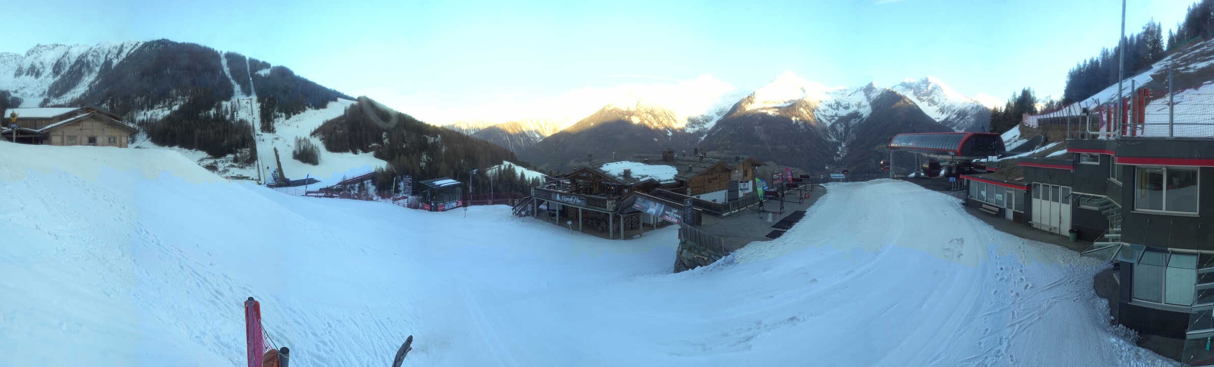 Archiv Foto Webcam Klausberg - Blick auf Kristallalm im Ahrntal (Südtirol)