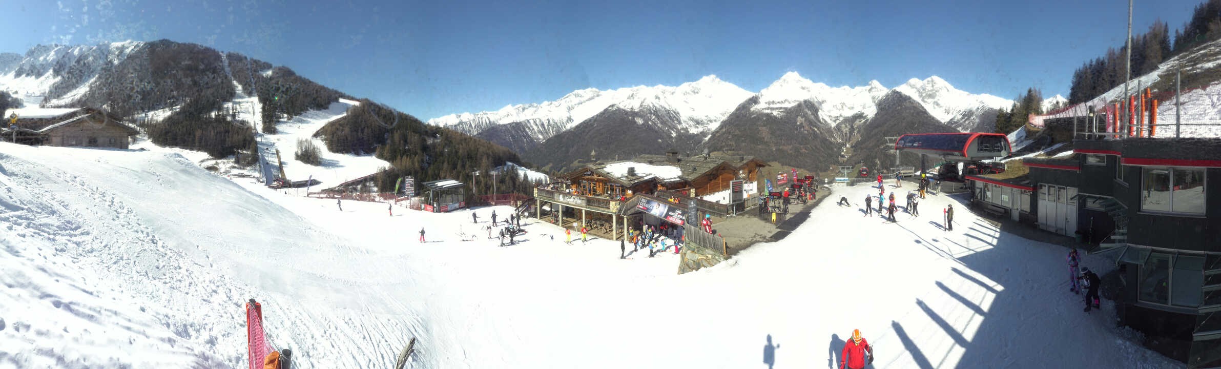Archiv Foto Webcam Klausberg - Blick auf Kristallalm im Ahrntal (Südtirol)