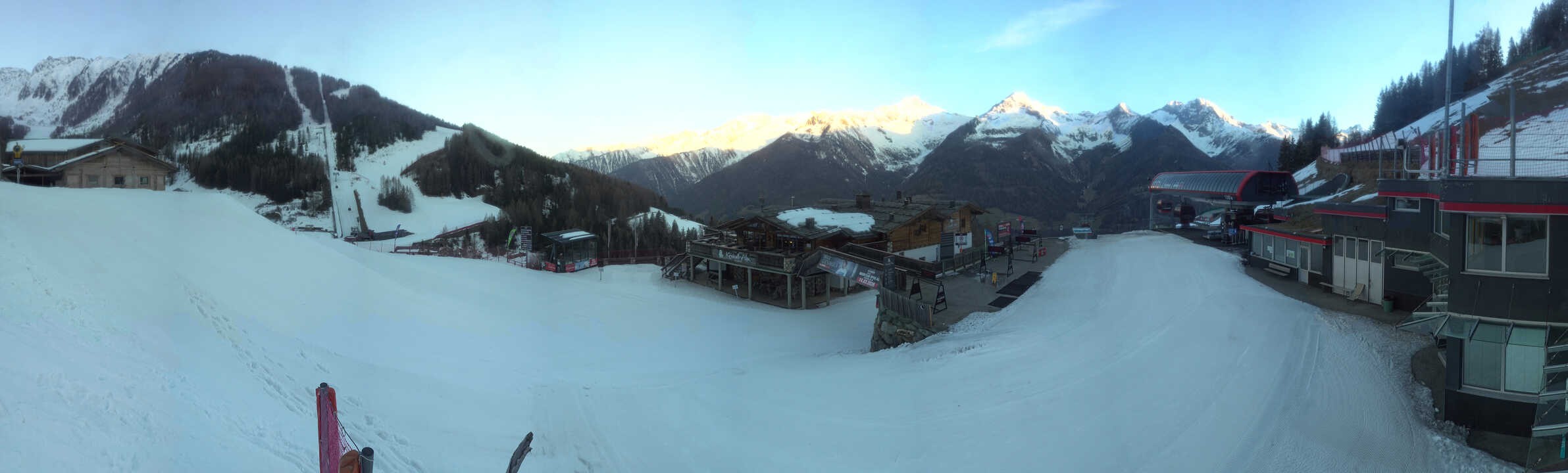 Archiv Foto Webcam Klausberg - Blick auf Kristallalm im Ahrntal (Südtirol)