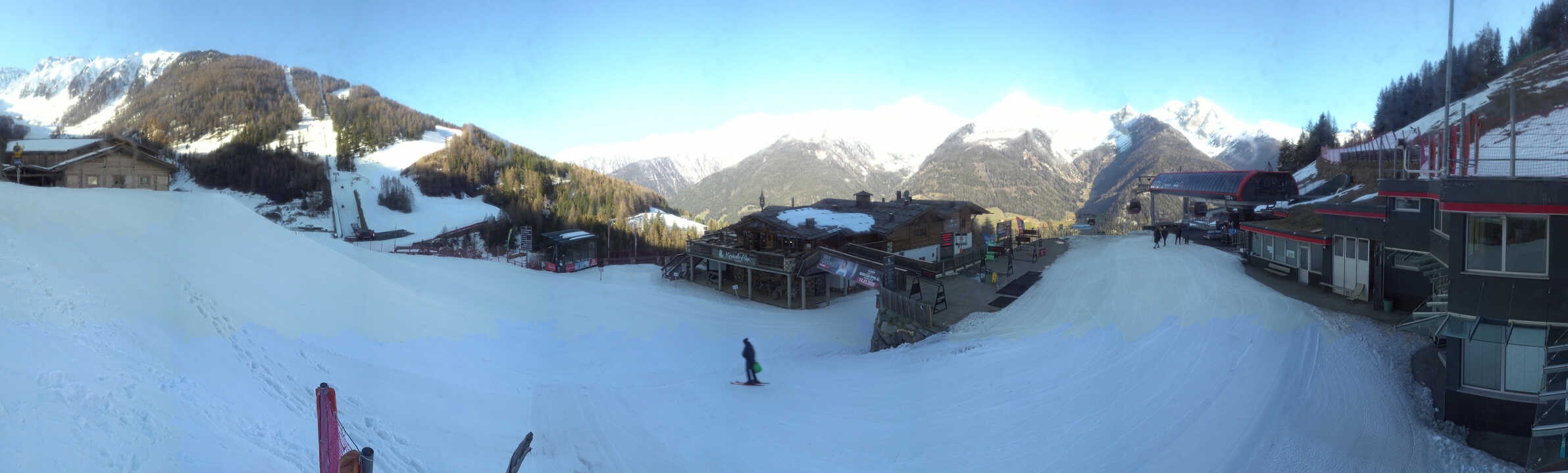 Archiv Foto Webcam Klausberg - Blick auf Kristallalm im Ahrntal (Südtirol)