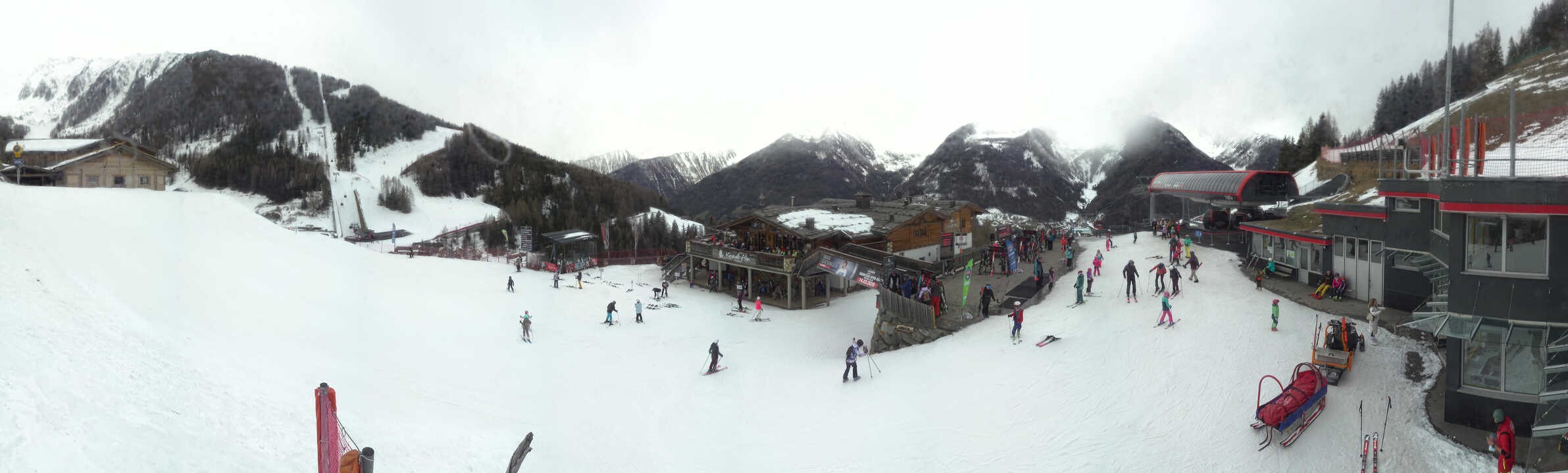 Archiv Foto Webcam Klausberg - Blick auf Kristallalm im Ahrntal (Südtirol)