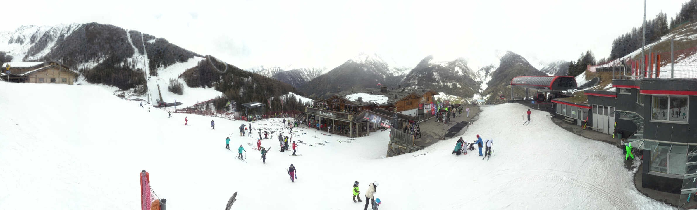 Archiv Foto Webcam Klausberg - Blick auf Kristallalm im Ahrntal (Südtirol)