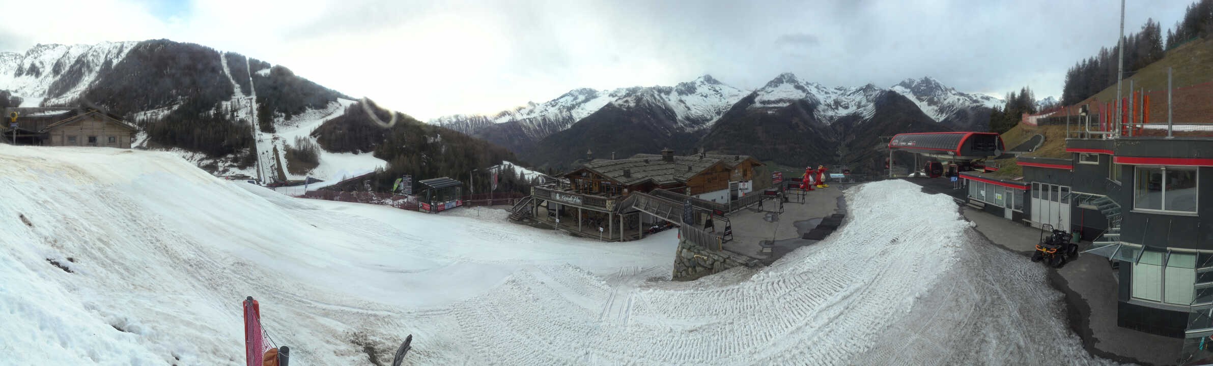 Archived image Webcam Klausberg - mountain restaurant Kristallalm in Ahrn Valley (South Tyrol)