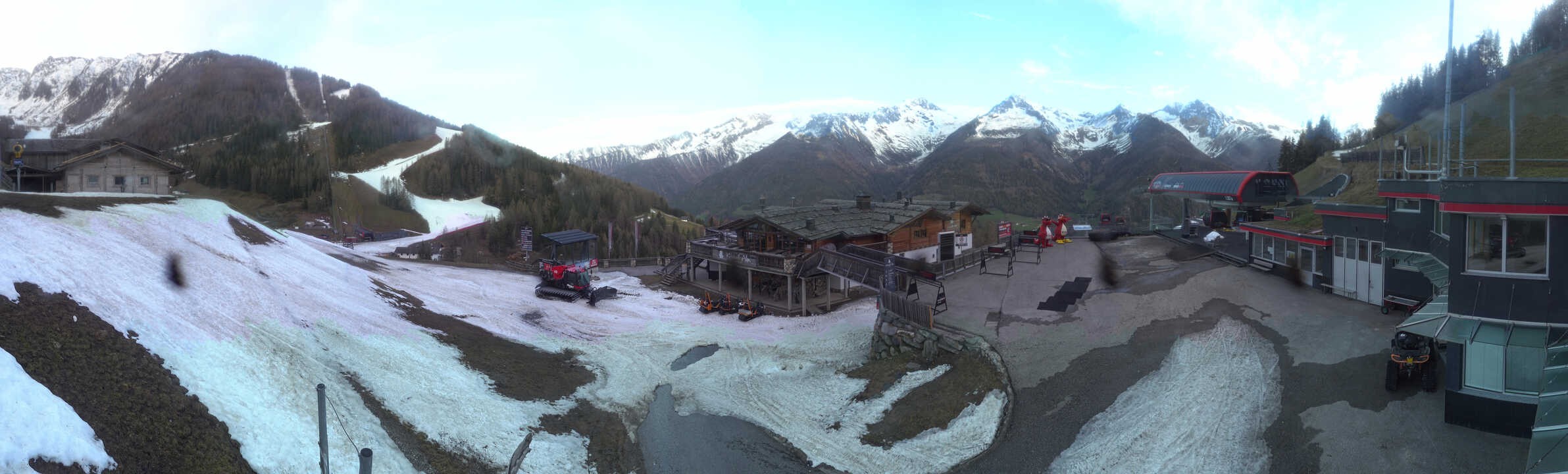 Archiv Foto Webcam Klausberg - Blick auf Kristallalm im Ahrntal (Südtirol)