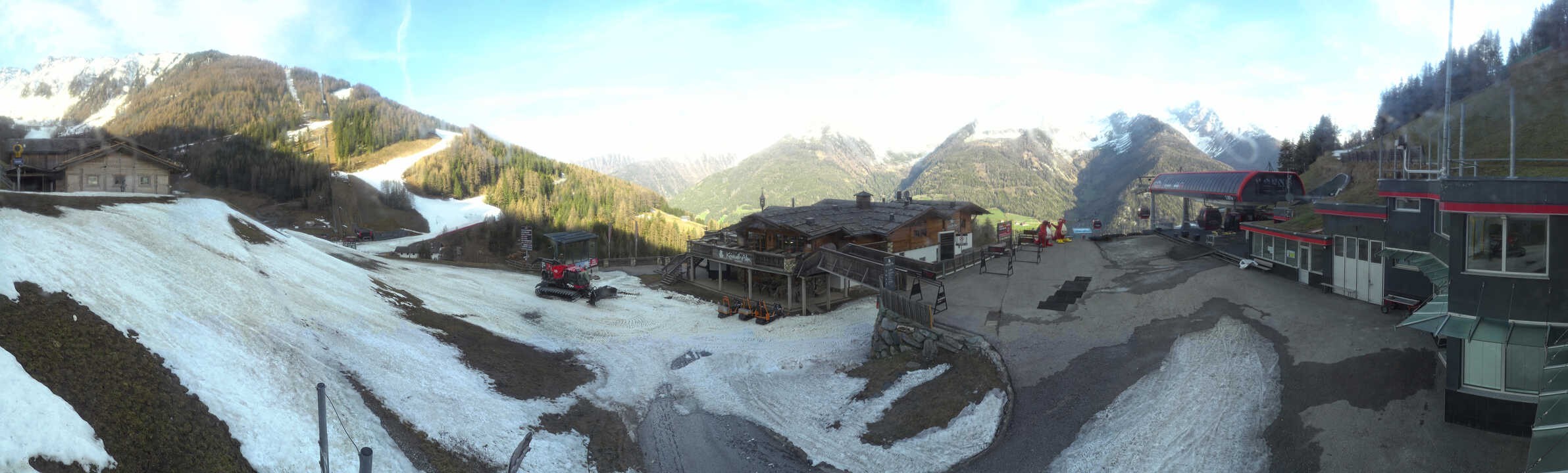 Archiv Foto Webcam Klausberg - Blick auf Kristallalm im Ahrntal (Südtirol)