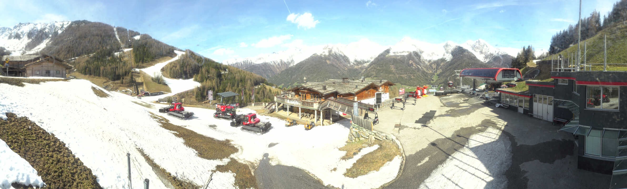 Archiv Foto Webcam Klausberg - Blick auf Kristallalm im Ahrntal (Südtirol)