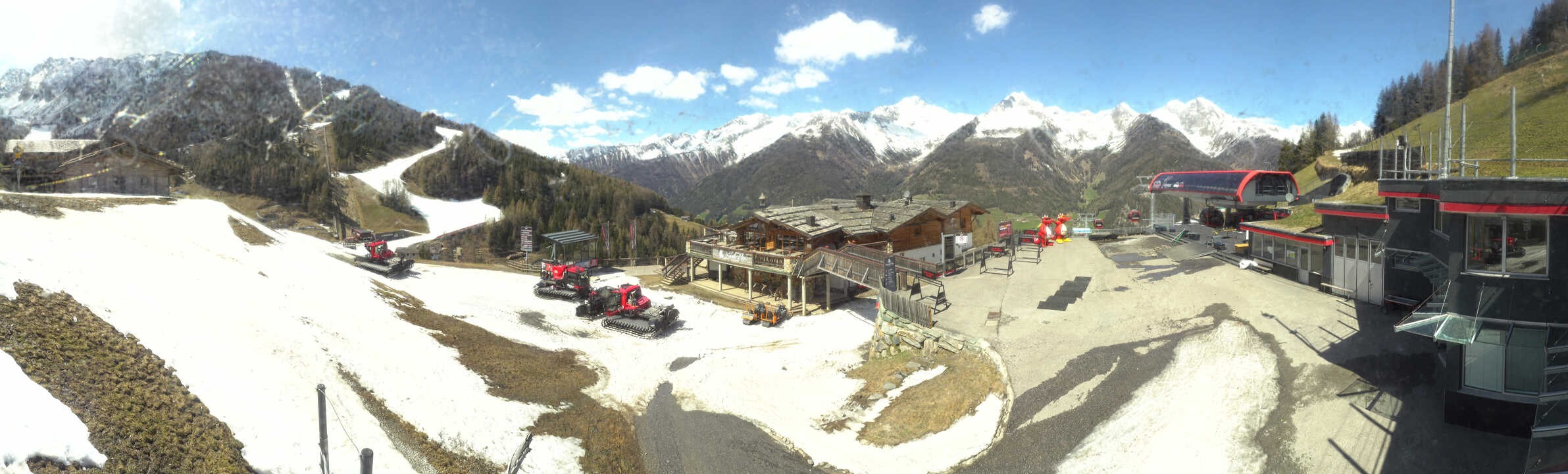 Archiv Foto Webcam Klausberg - Blick auf Kristallalm im Ahrntal (Südtirol)