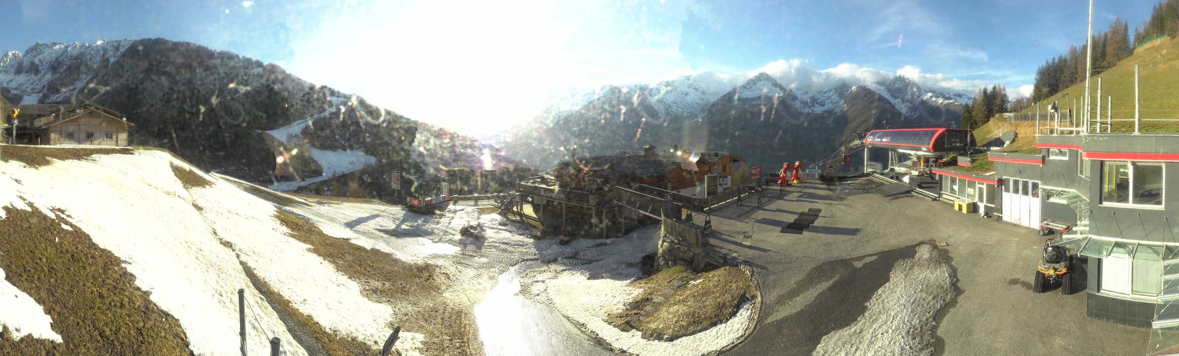 Archiv Foto Webcam Klausberg - Blick auf Kristallalm im Ahrntal (Südtirol)