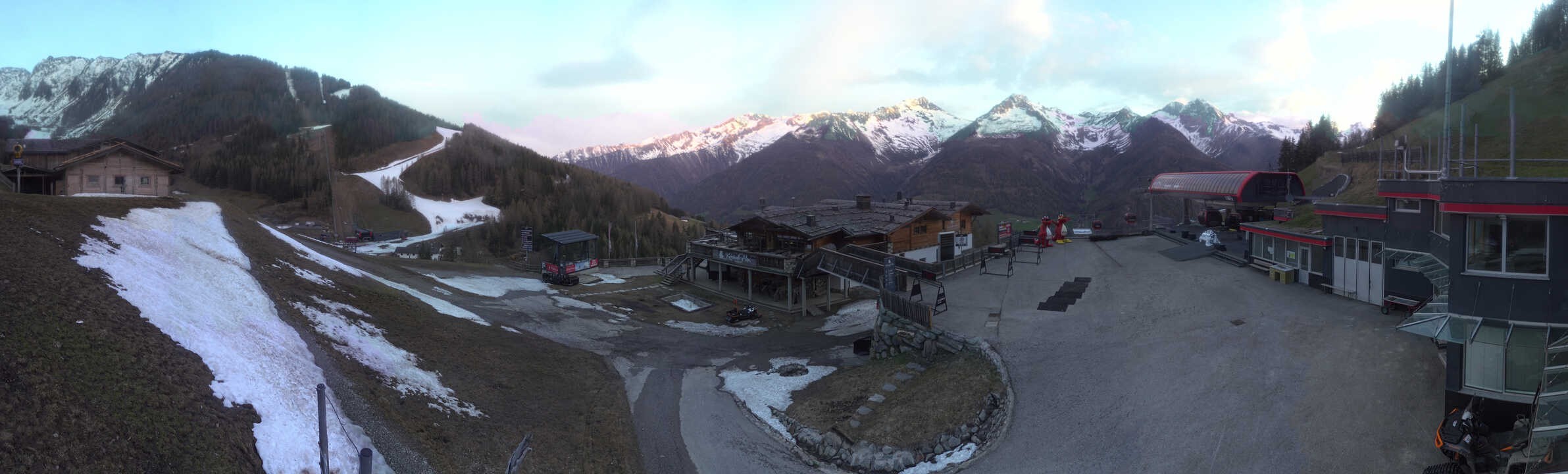 Archiv Foto Webcam Klausberg - Blick auf Kristallalm im Ahrntal (Südtirol)
