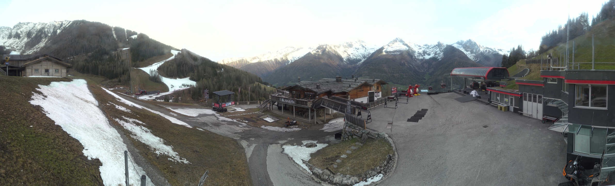 Archiv Foto Webcam Klausberg - Blick auf Kristallalm im Ahrntal (Südtirol)