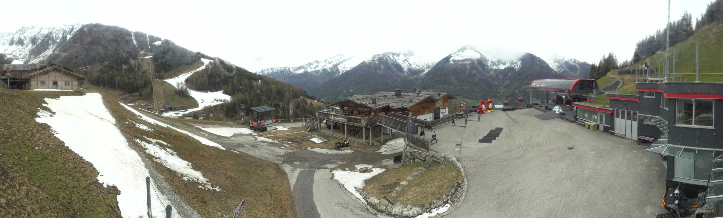 Archiv Foto Webcam Klausberg - Blick auf Kristallalm im Ahrntal (Südtirol)