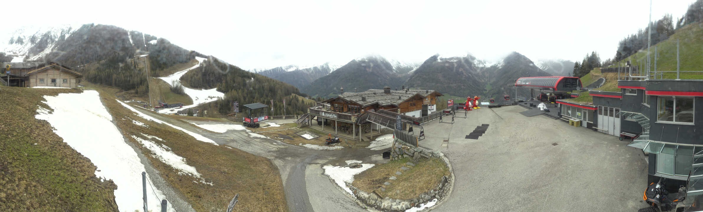 Archiv Foto Webcam Klausberg - Blick auf Kristallalm im Ahrntal (Südtirol)
