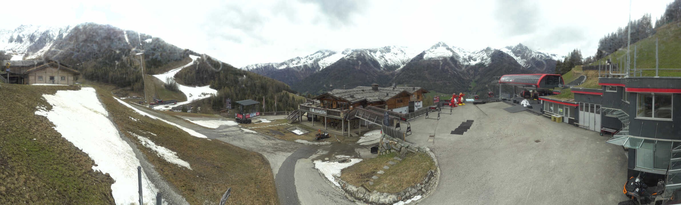 Archiv Foto Webcam Klausberg - Blick auf Kristallalm im Ahrntal (Südtirol)