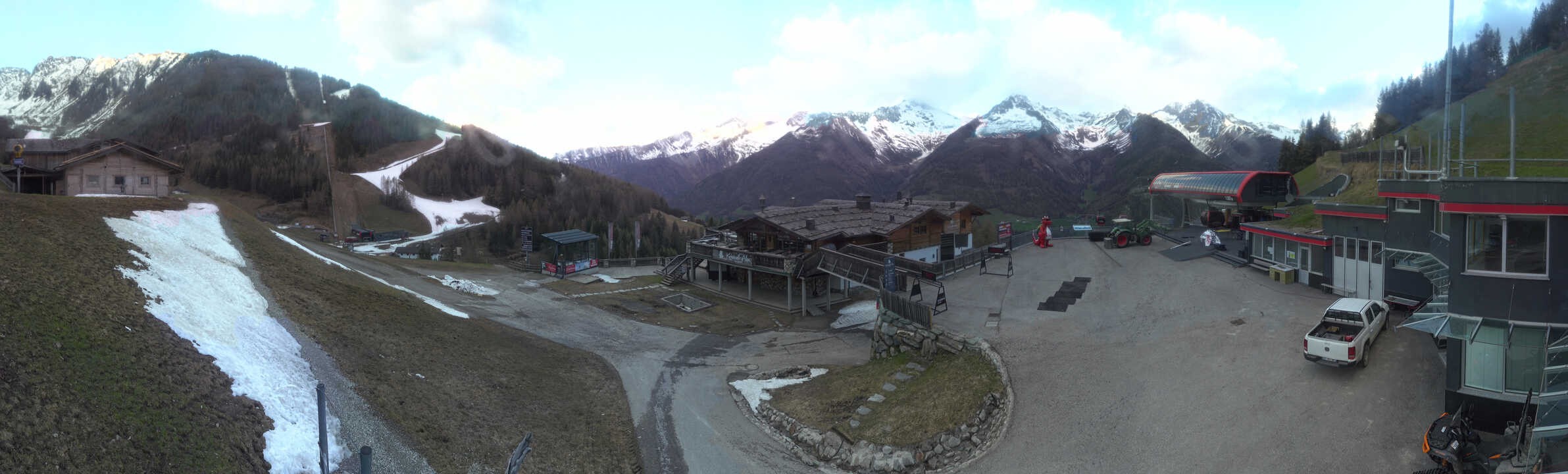 Archiv Foto Webcam Klausberg - Blick auf Kristallalm im Ahrntal (Südtirol)