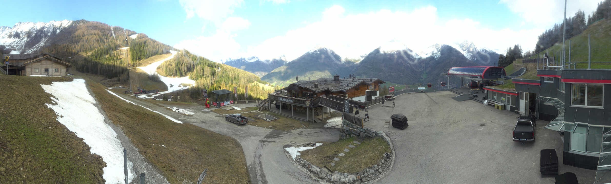 Archiv Foto Webcam Klausberg - Blick auf Kristallalm im Ahrntal (Südtirol)