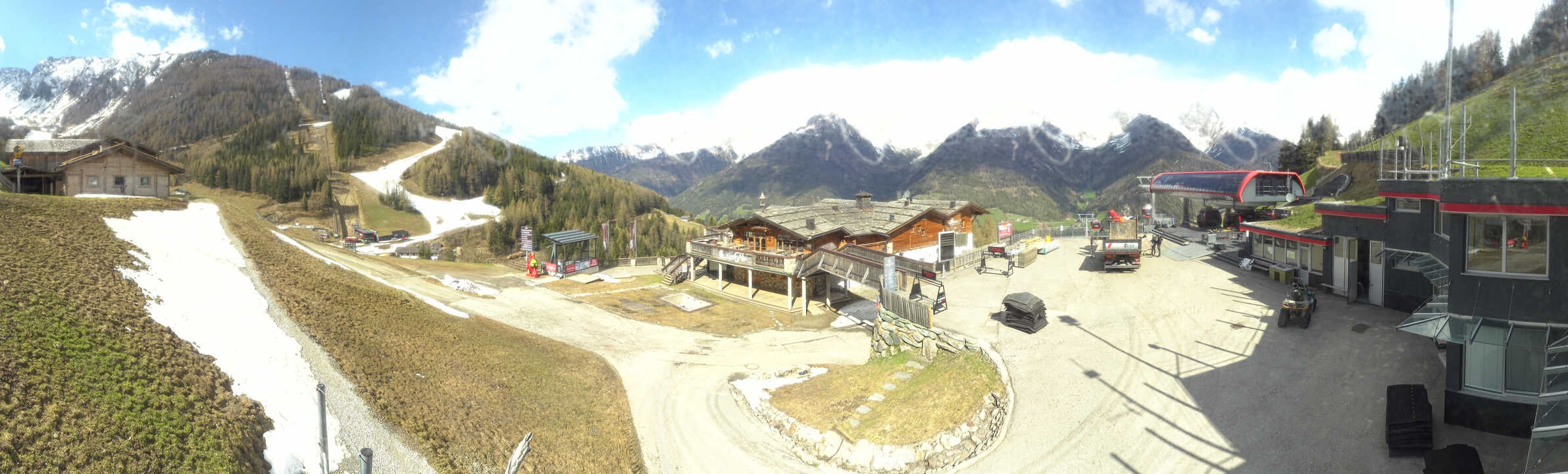 Archiv Foto Webcam Klausberg - Blick auf Kristallalm im Ahrntal (Südtirol)