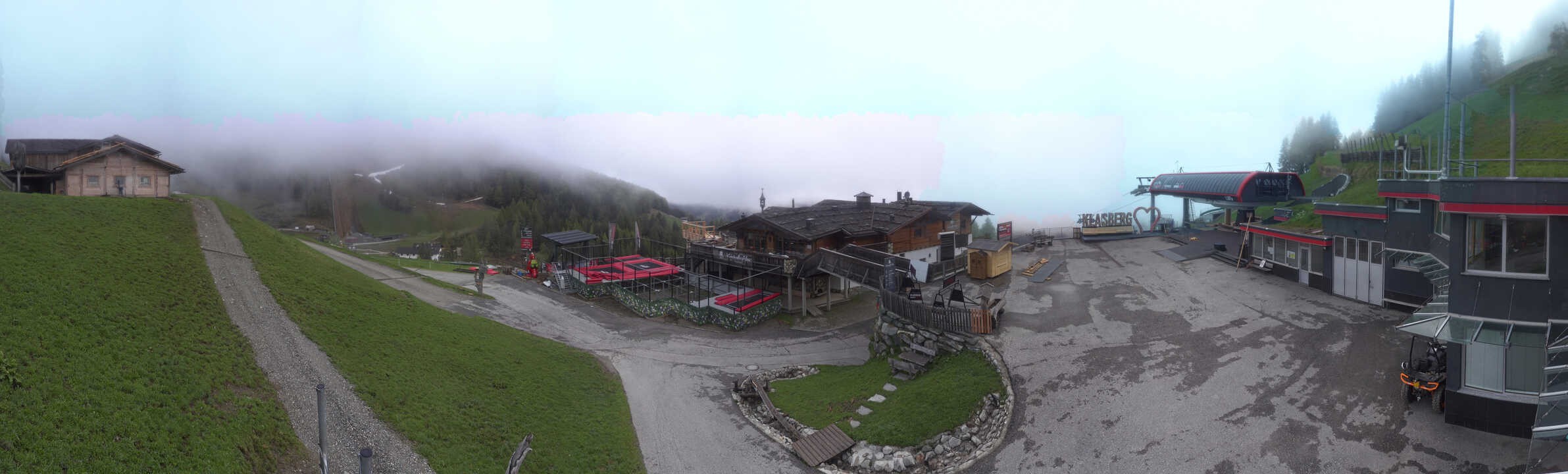 Archiv Foto Webcam Klausberg - Blick auf Kristallalm im Ahrntal (Südtirol)