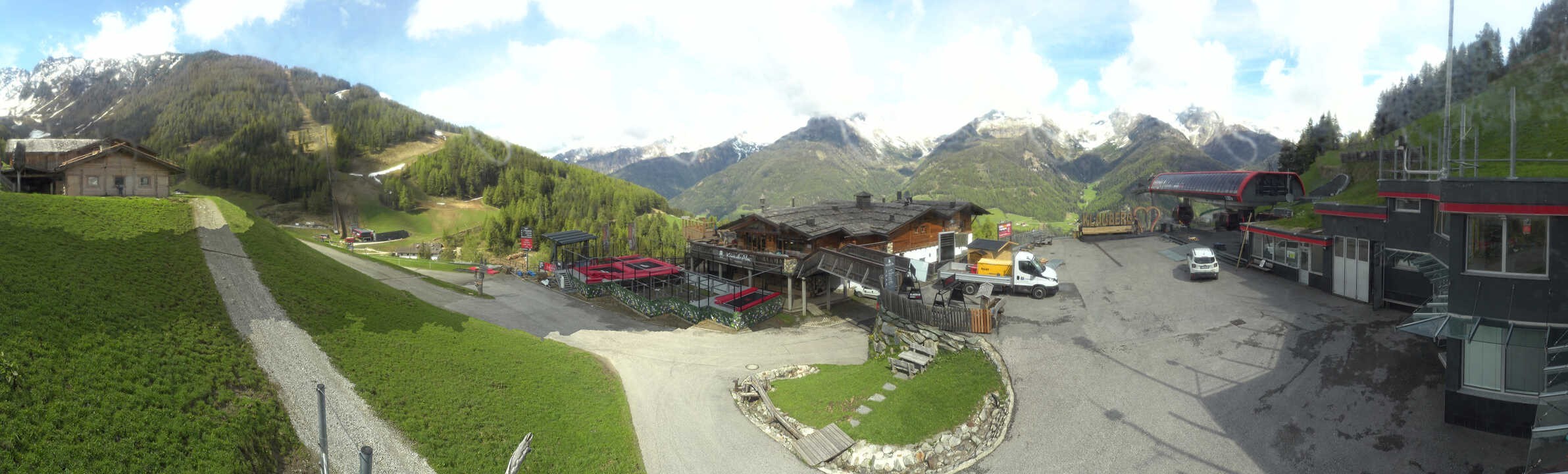 Archiv Foto Webcam Klausberg - Blick auf Kristallalm im Ahrntal (Südtirol)