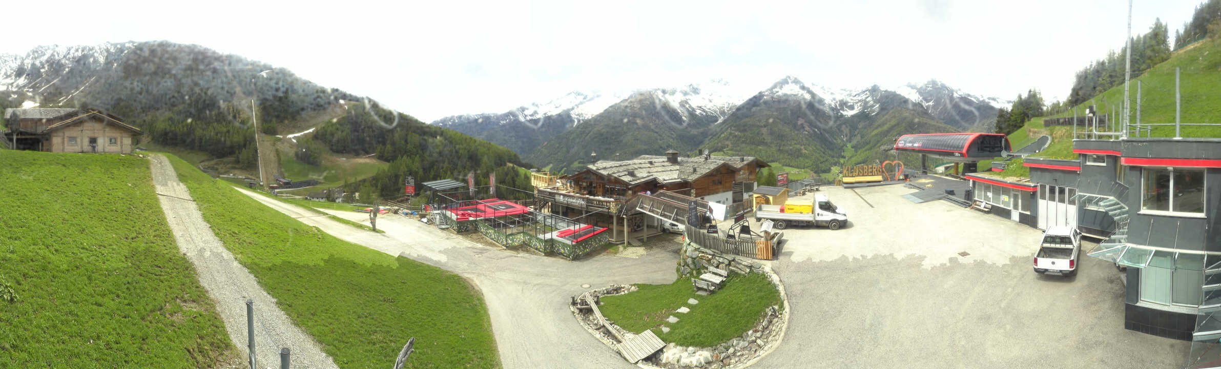 Archiv Foto Webcam Klausberg - Blick auf Kristallalm im Ahrntal (Südtirol)