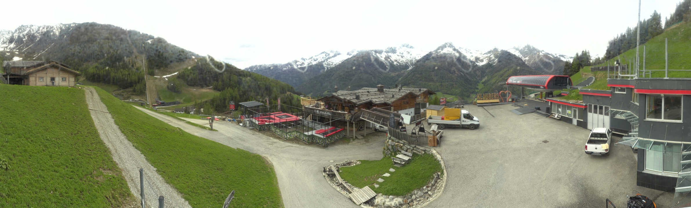 Archiv Foto Webcam Klausberg - Blick auf Kristallalm im Ahrntal (Südtirol)