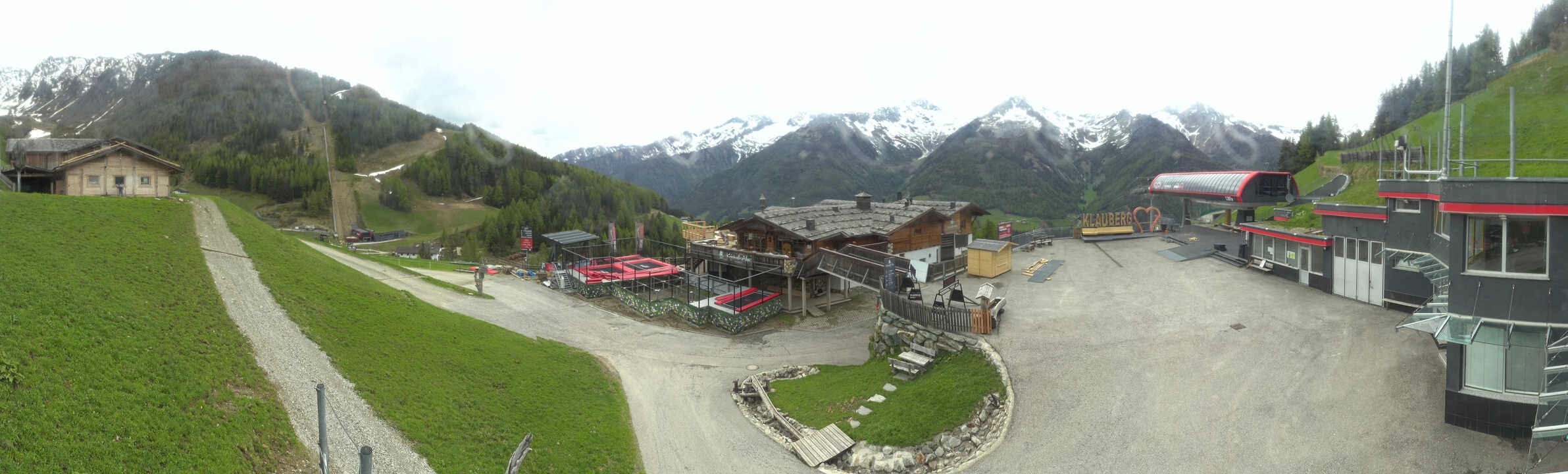 Archiv Foto Webcam Klausberg - Blick auf Kristallalm im Ahrntal (Südtirol)