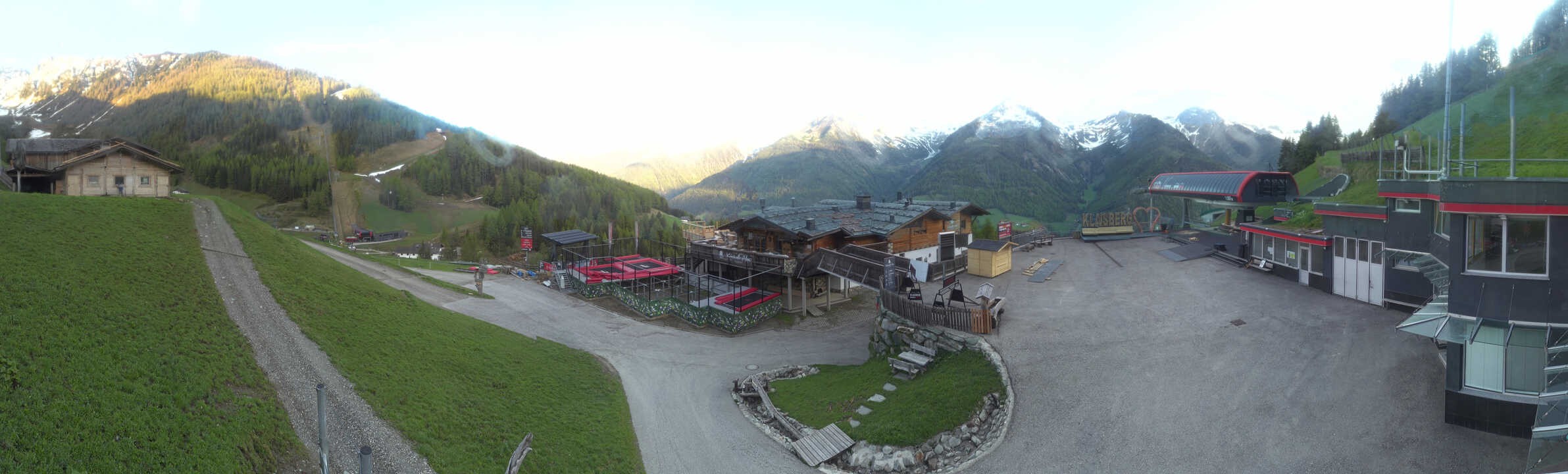 Archiv Foto Webcam Klausberg - Blick auf Kristallalm im Ahrntal (Südtirol)