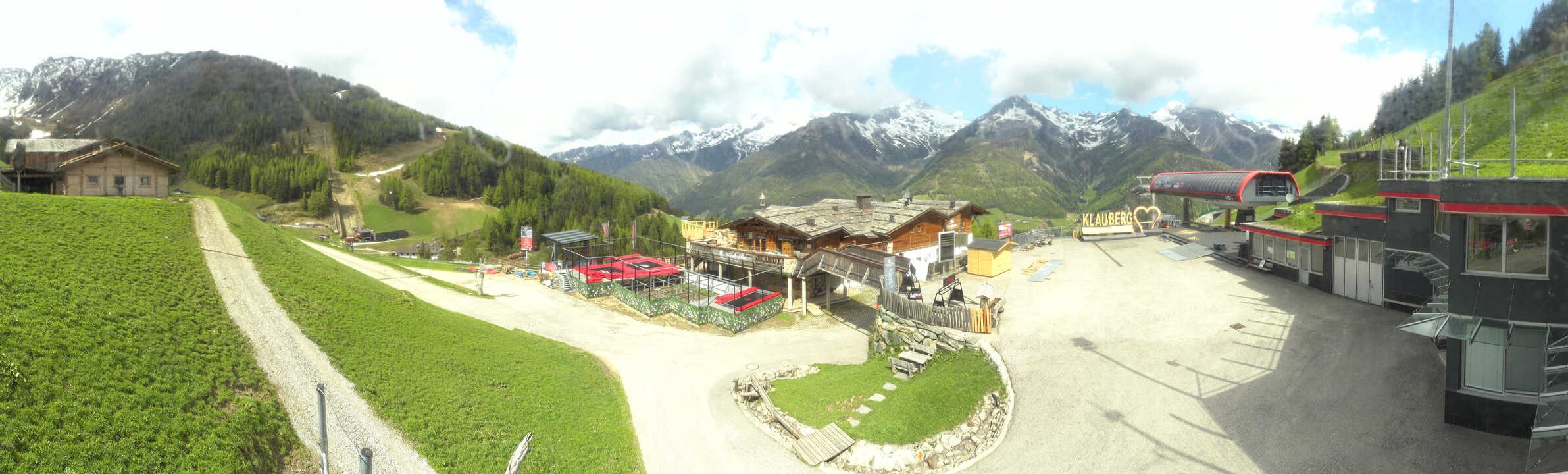 Archiv Foto Webcam Klausberg - Blick auf Kristallalm im Ahrntal (Südtirol)