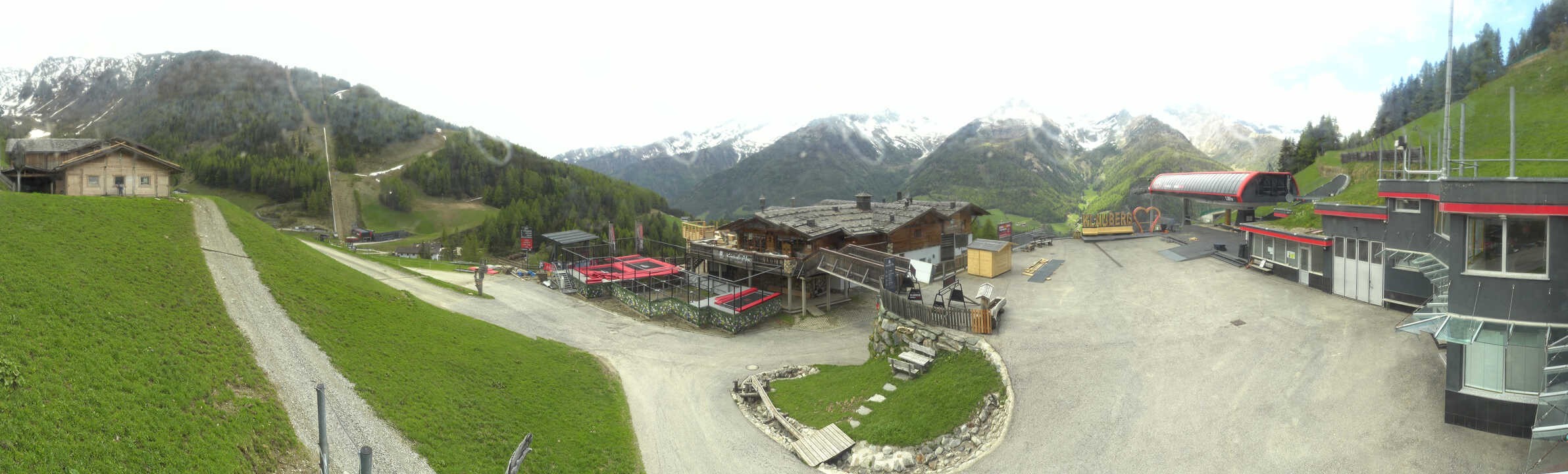 Archiv Foto Webcam Klausberg - Blick auf Kristallalm im Ahrntal (Südtirol)