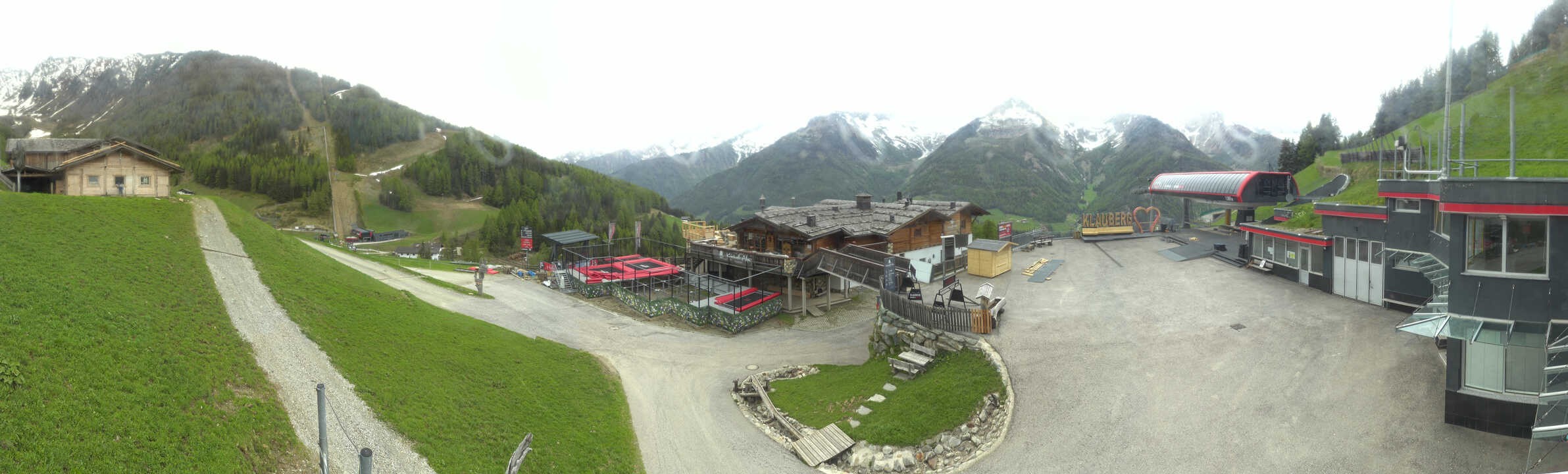 Archiv Foto Webcam Klausberg - Blick auf Kristallalm im Ahrntal (Südtirol)