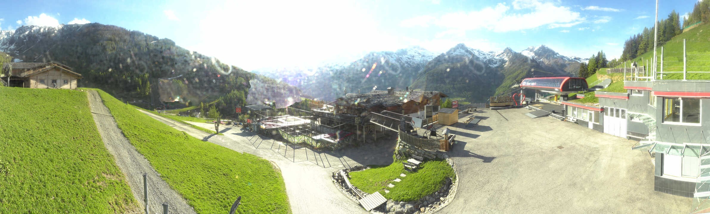 Archiv Foto Webcam Klausberg - Blick auf Kristallalm im Ahrntal (Südtirol)